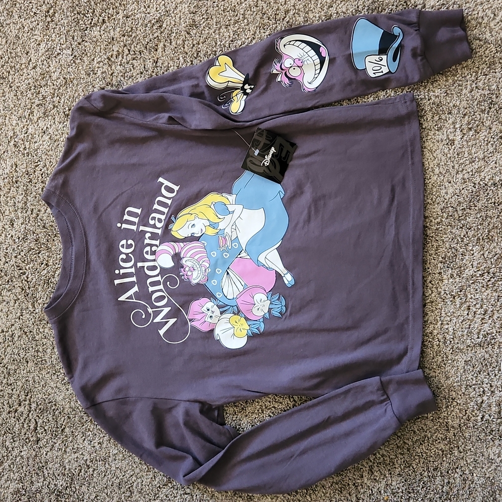 Long Sleeve Alice in Wonderland